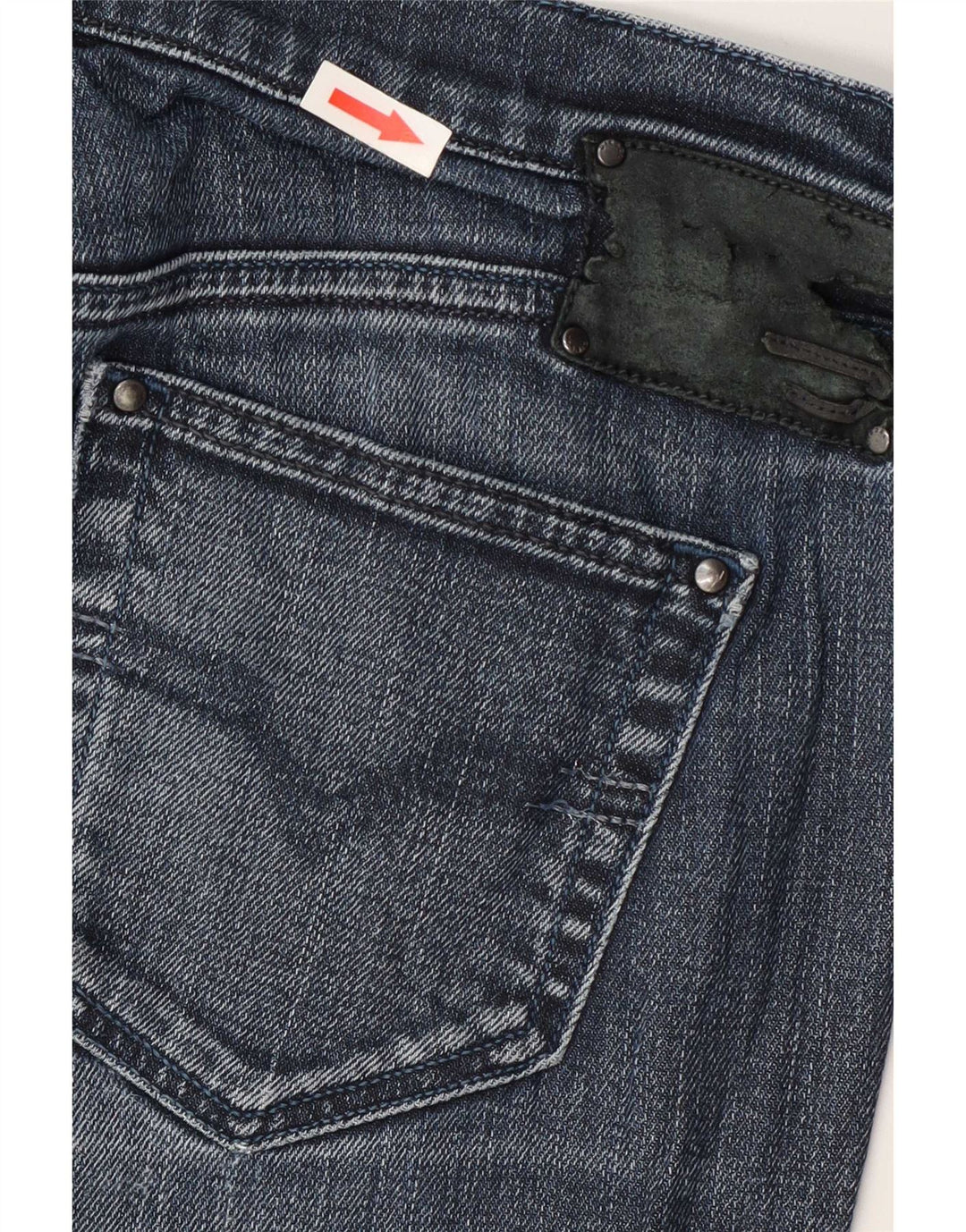 Diesel Dame Slim Jeans W29 L33 Blå Bomuld