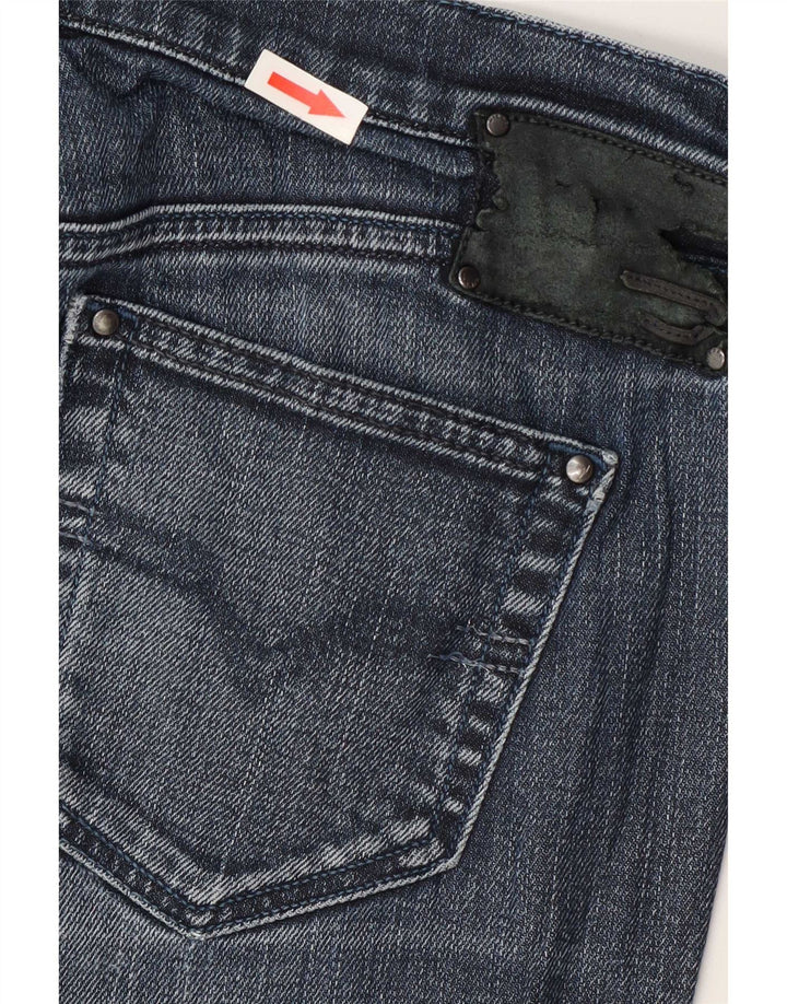 Diesel Dame Slim Jeans W29 L33 Blå Bomuld