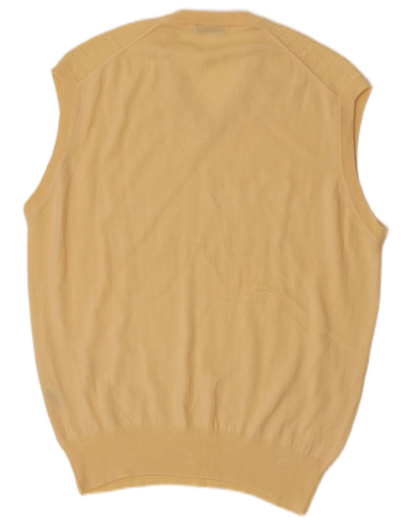 Valentino Herrevest Tank Top Stor Gul Merinould