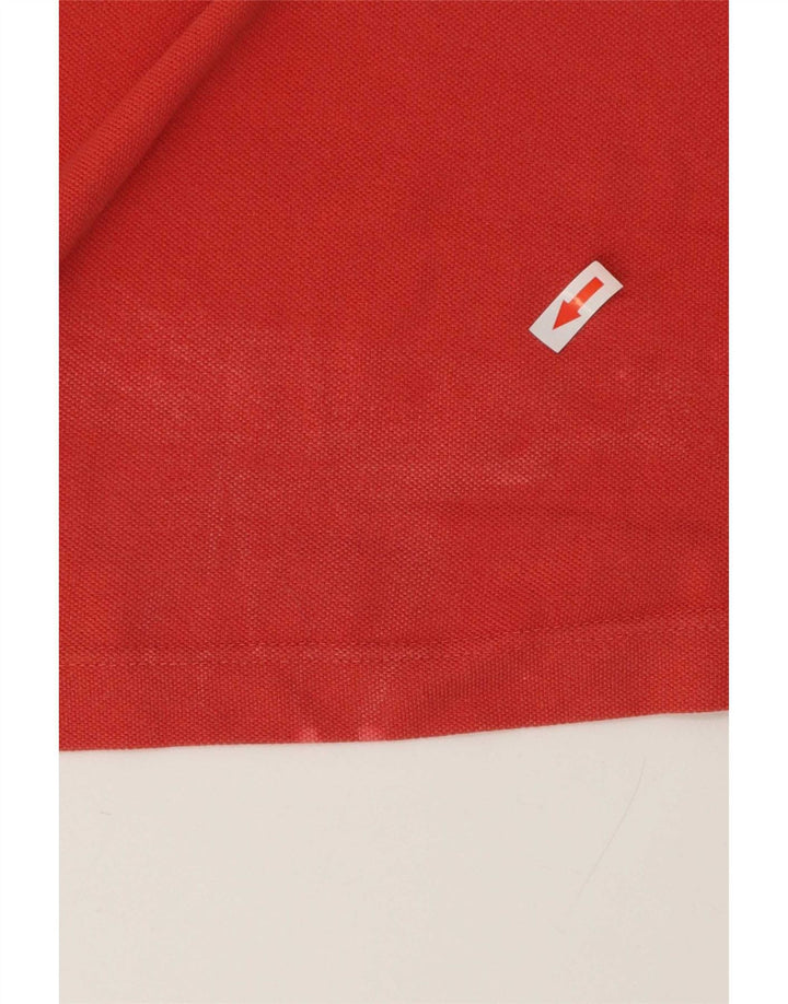 Kappa herre poloshirt Medium rød bomuld
