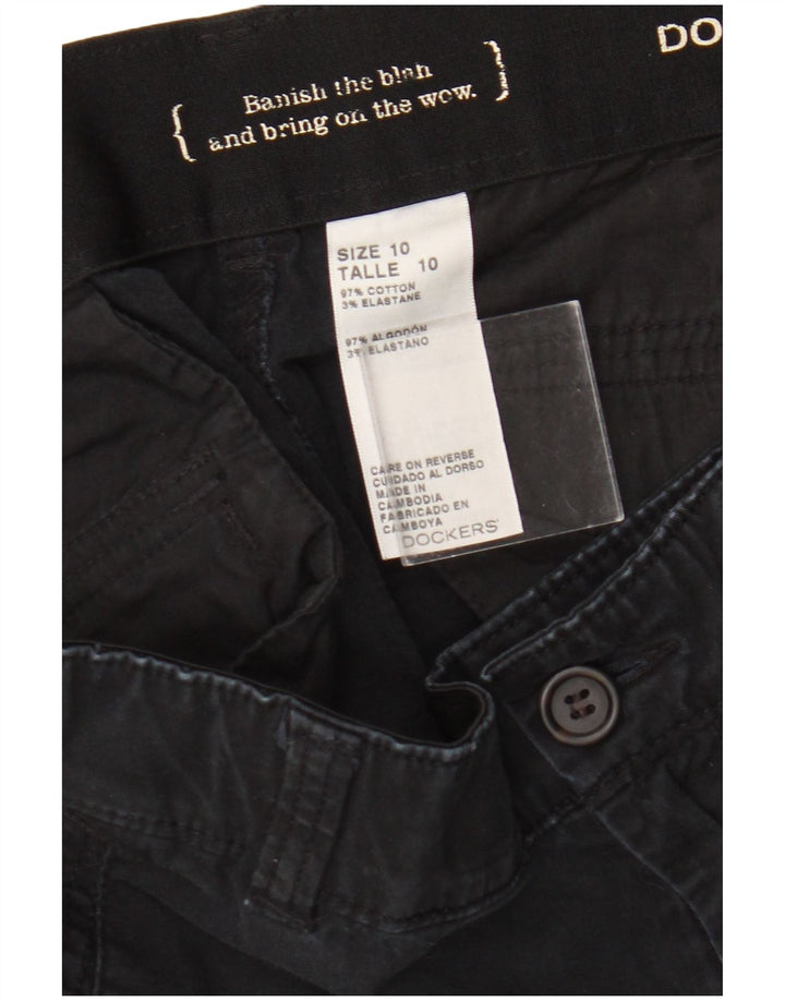 Dockers Dame Bermuda Shorts US 10 Large W32 Navy Blue Bomuld