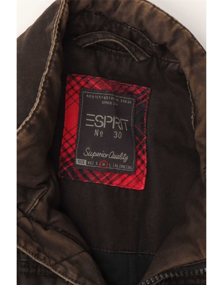 Esprit Herre Utility Jacket UK 38 Medium Brown