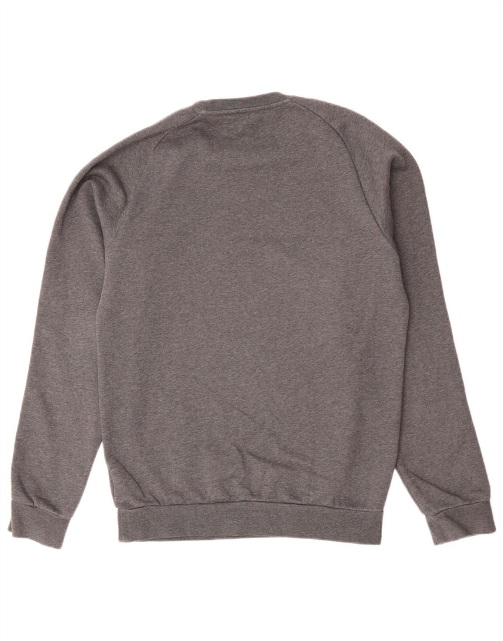 Adidas Sweatshirt til mænd, lille grå bomuld