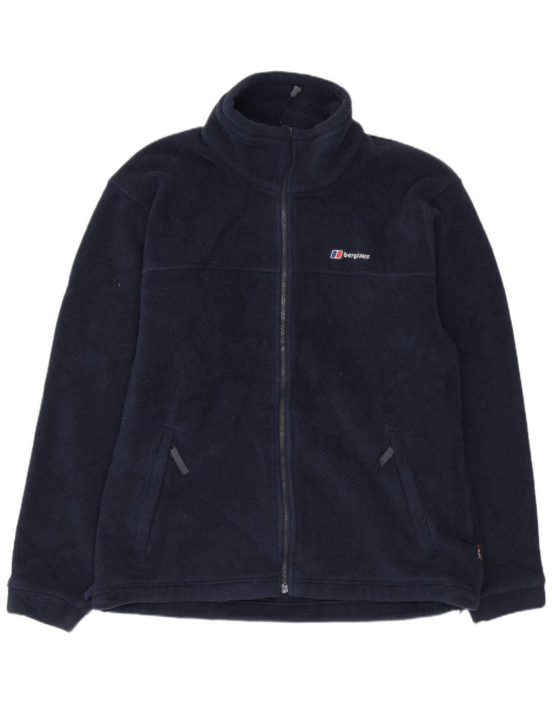 Berghaus Fleecejakke til mænd UK 42 XL Navy Blue Polyester