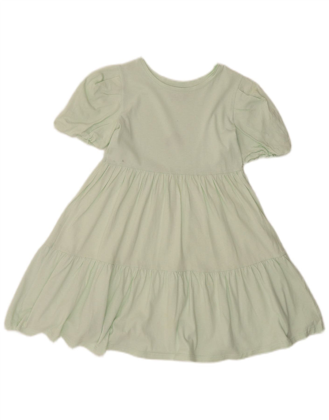 ZARA Girls A-Line Dress 7-8 Years Green