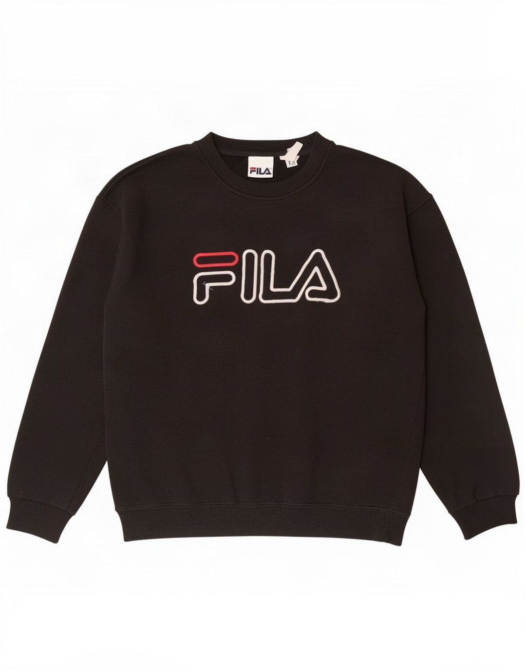 Fila Herre Grafisk Sweatshirt Jumper Lille Sort