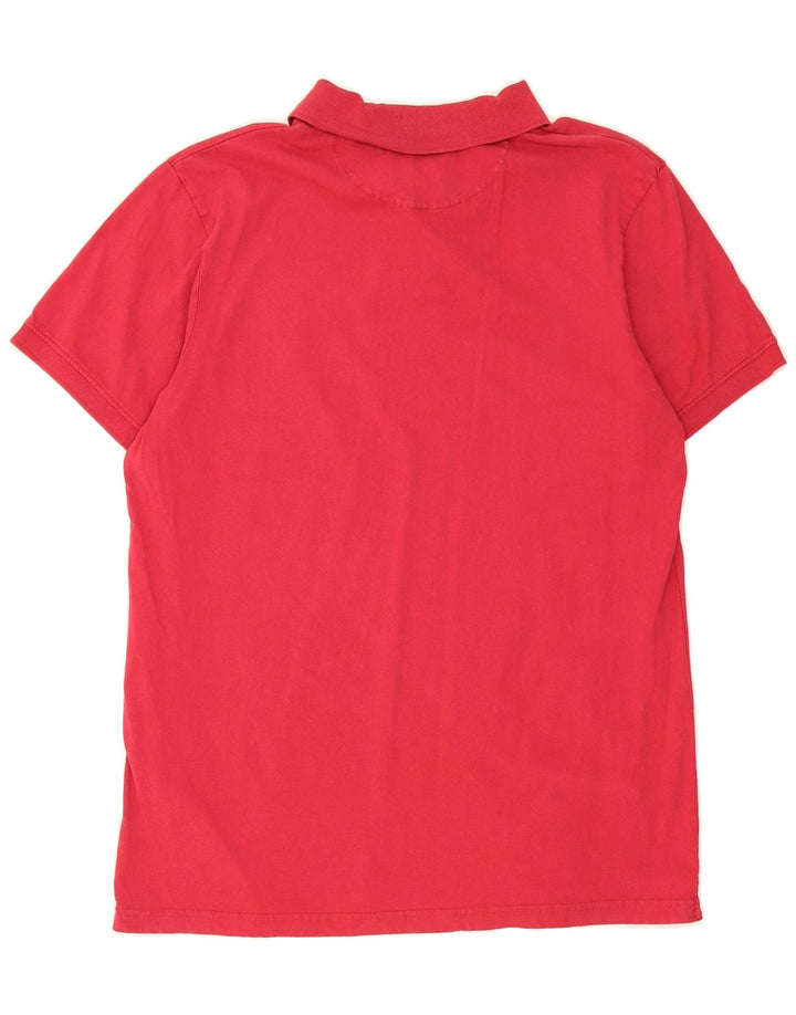 TIMBERLAND Mens Polo Shirt Large Red Cotton Vintage Timberland and Second-Hand Timberland from Messina Hembry 