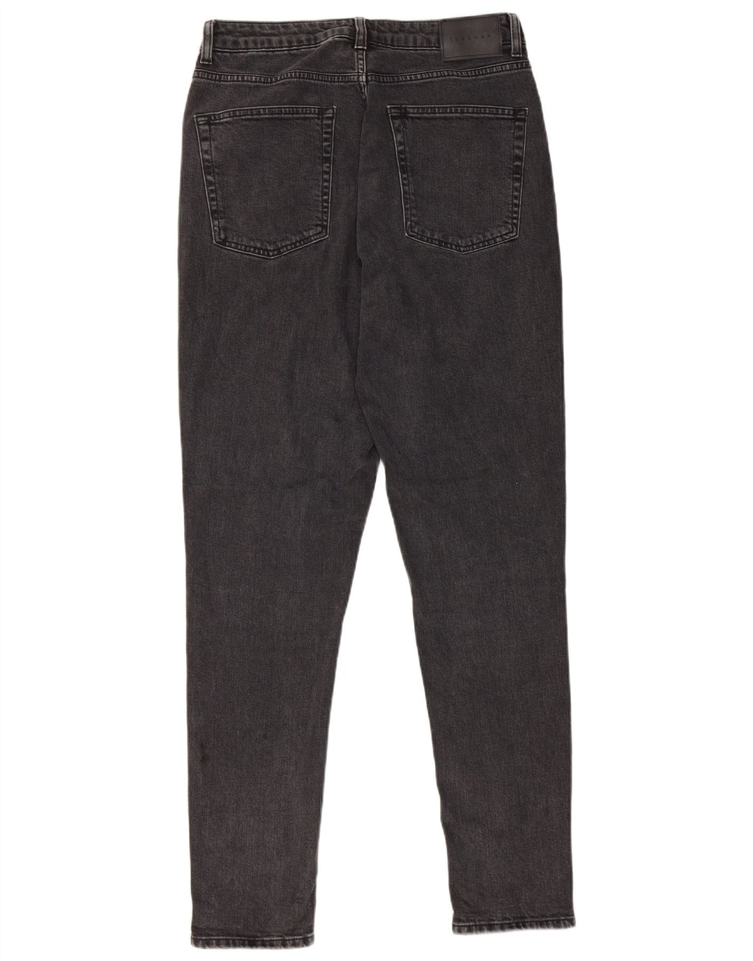 Topshop Dame Slim Jeans W32 L31 Sort Bomuld