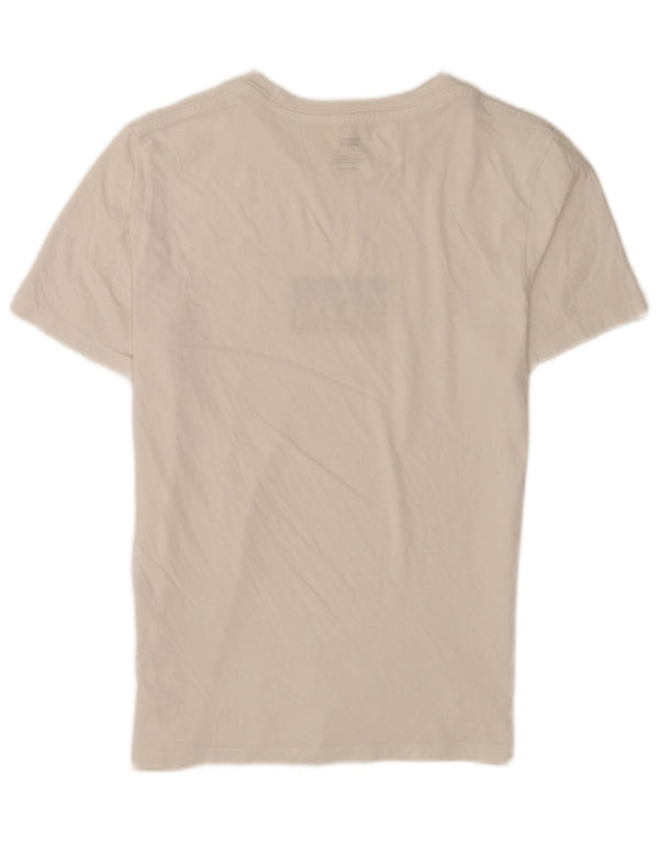 Levi's Herre grafisk T-shirt top XS hvid bomuld