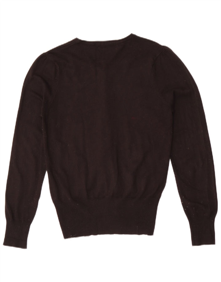 Marks & Spencer Dame Cardigan Sweater UK 8 Small Black