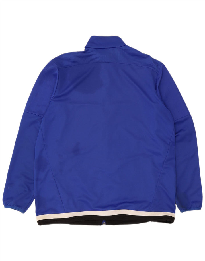 Adidas Herre Climacool Træningsdragt Topjakke Stor Blå Colourblock Polyester
