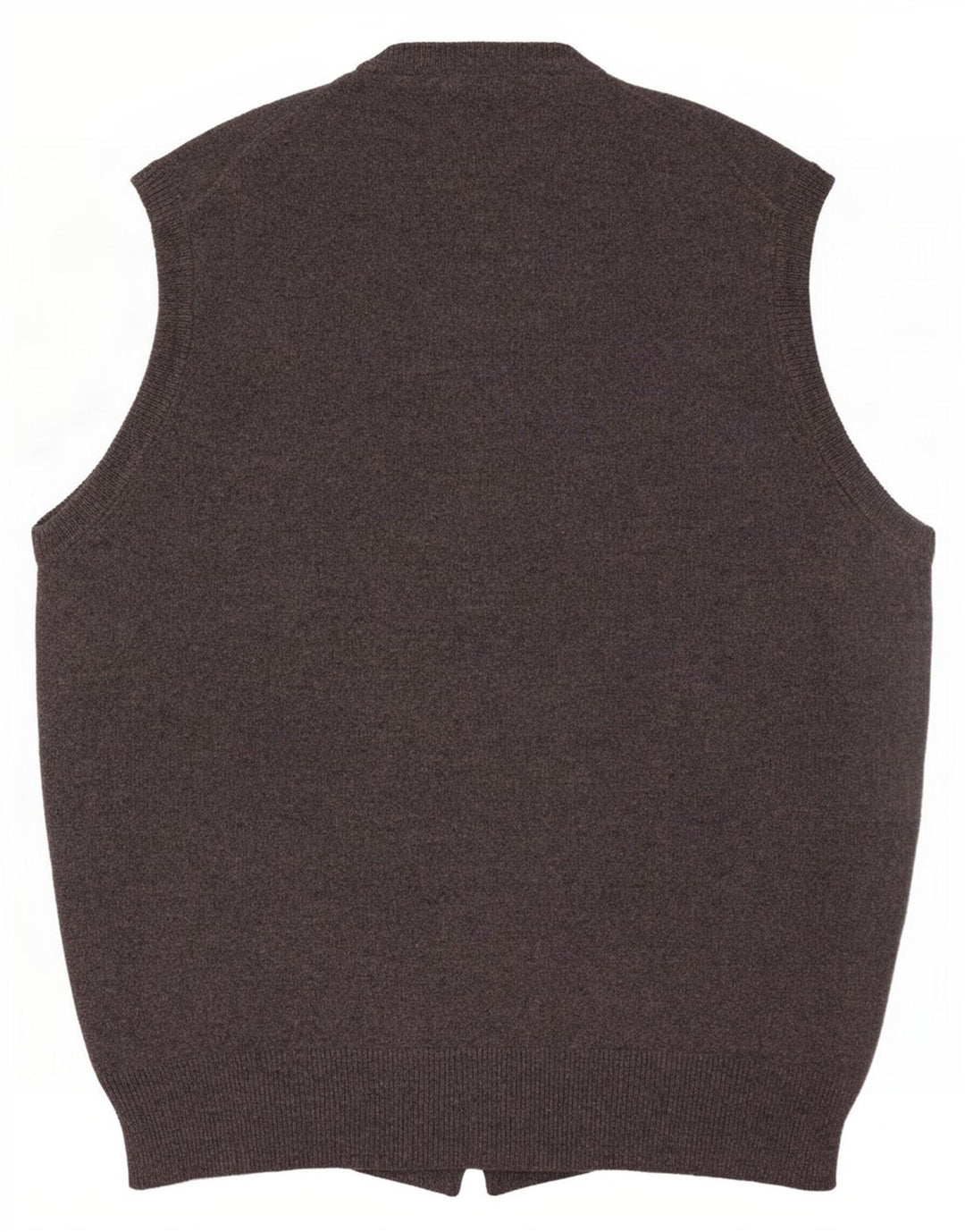 Munrospun Herrevest Tank Top EU 52 Stor Grå Uld