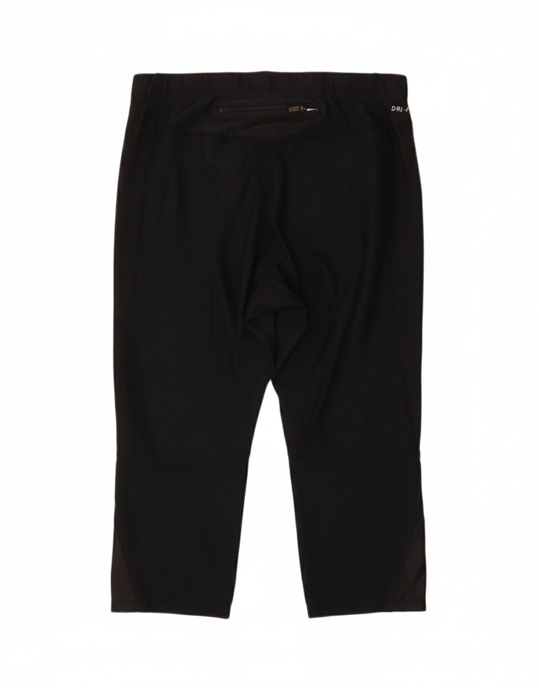 NIKE Womens Dri Fit Bermuda Sport Shorts UK 12 Medium  Black