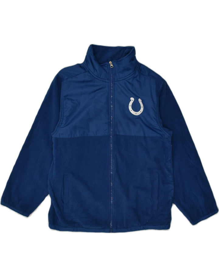 NFL Boys Fleece Jacket 15-16 Years 2XL Blue Polyester | Vintage NFL | Thrift | Second-Hand NFL | Used Clothing | Messina Hembry 