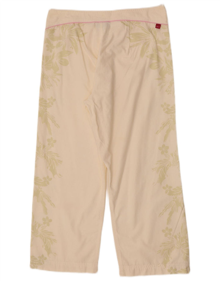 O'Neill Lige Capri-bukser til kvinder Medium W30 L22 Off White Floral