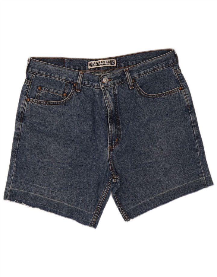 Carrera Herre Denim Shorts IT 52 XL W36 Blå Bomuld