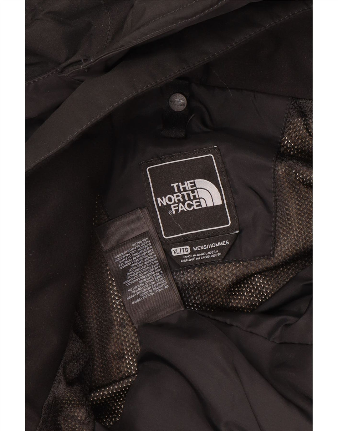 The North Face Herre Hooded Windbreaker Jacket UK 42 XL Sort Polyester