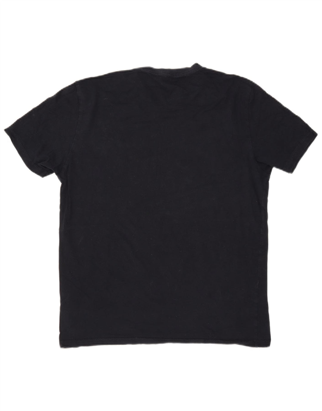 REISS T-shirt top til kvinder UK 16 Stor marineblå bomuld