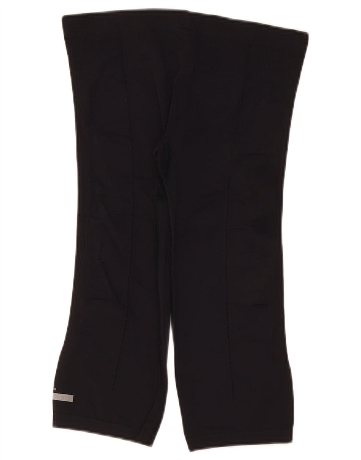 Adidas Dame Stella McCartney Capri Træningsdragt Bukser UK 12 Medium Sort