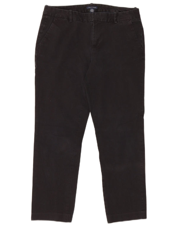 Tommy Hilfiger Lige Chinobukser til kvinder US 10 Large W32 L26 Sort