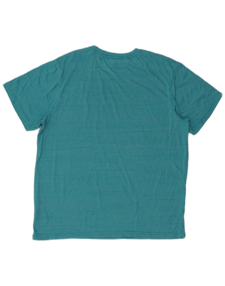 Hurley Herre T-Shirt Top XL Turkis Flecked Polyester
