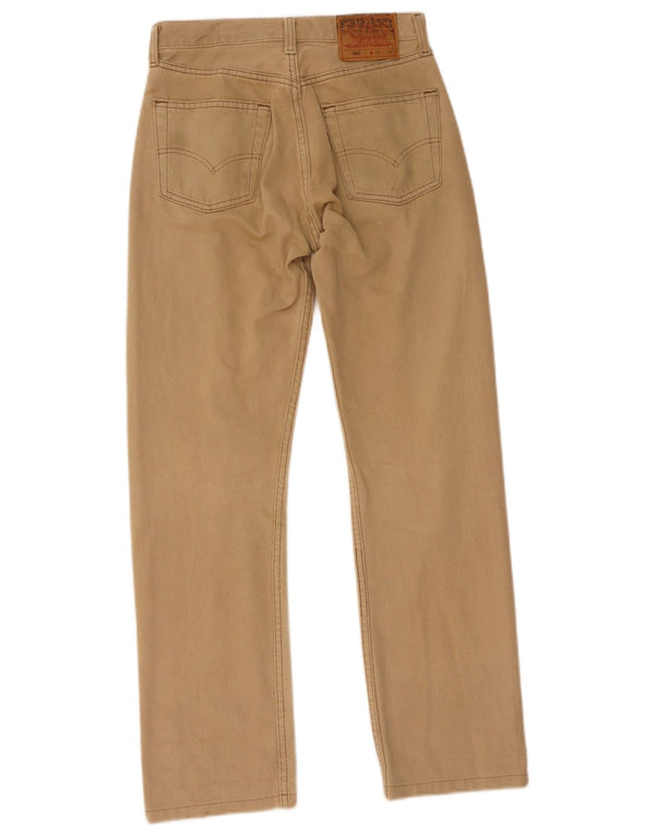 Levi's Herre 501 Straight Jeans W28 L30 Beige