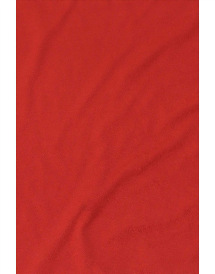 Sergio Tacchini Herre grafisk T-shirt Top Lille rød farveblok