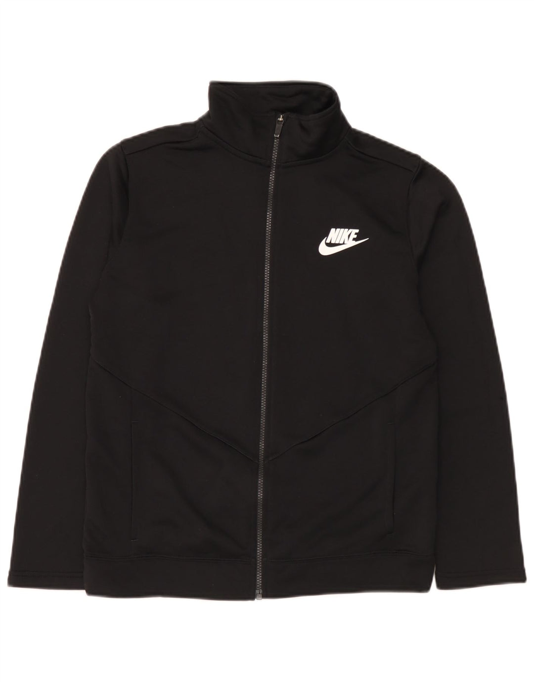 Nike Boys træningsdragt topjakke 13-14 år XL Sort polyester