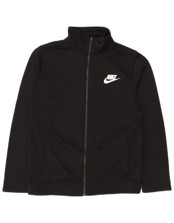 Nike Boys træningsdragt topjakke 13-14 år XL Sort polyester