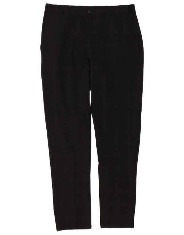 Zara Herre Slim Chino Bukser Medium W31 L30 Sort Ternet