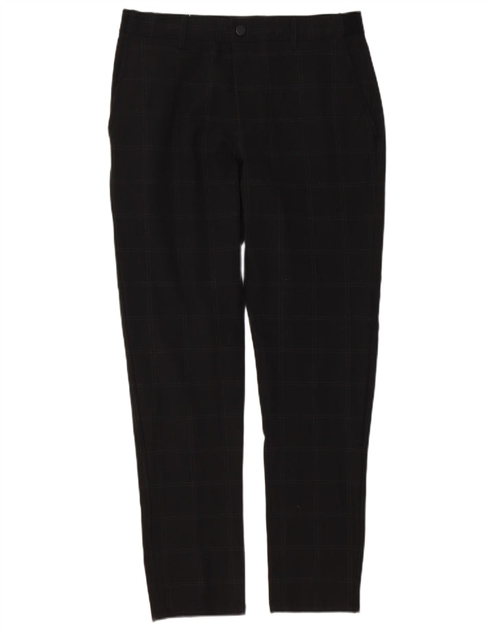 Zara Herre Slim Chino Bukser Medium W31 L30 Sort Ternet