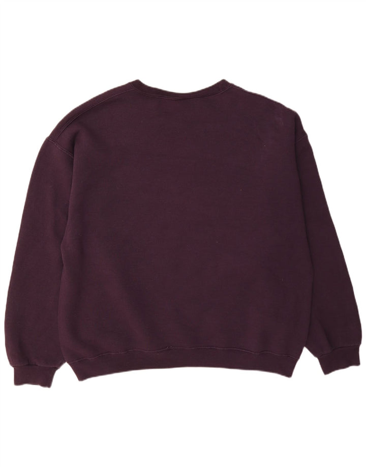 Russell Athletic Herre Dri-Power Sweatshirt Jumper Large Bourgogne Polyester