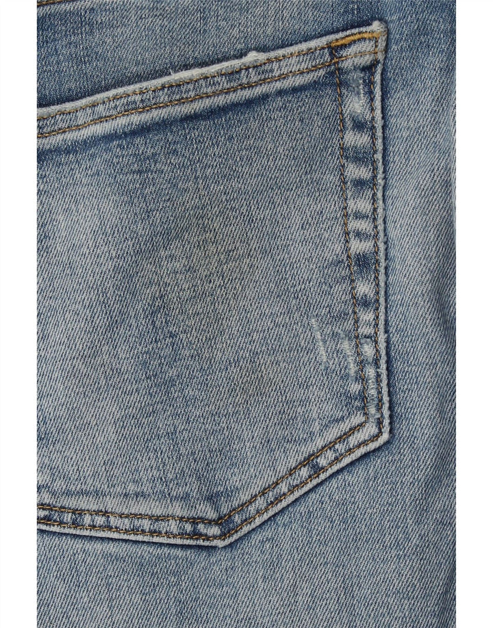 Calvin Klein Herre Distressed Slim Jeans W29 L28 Blå Bomuld