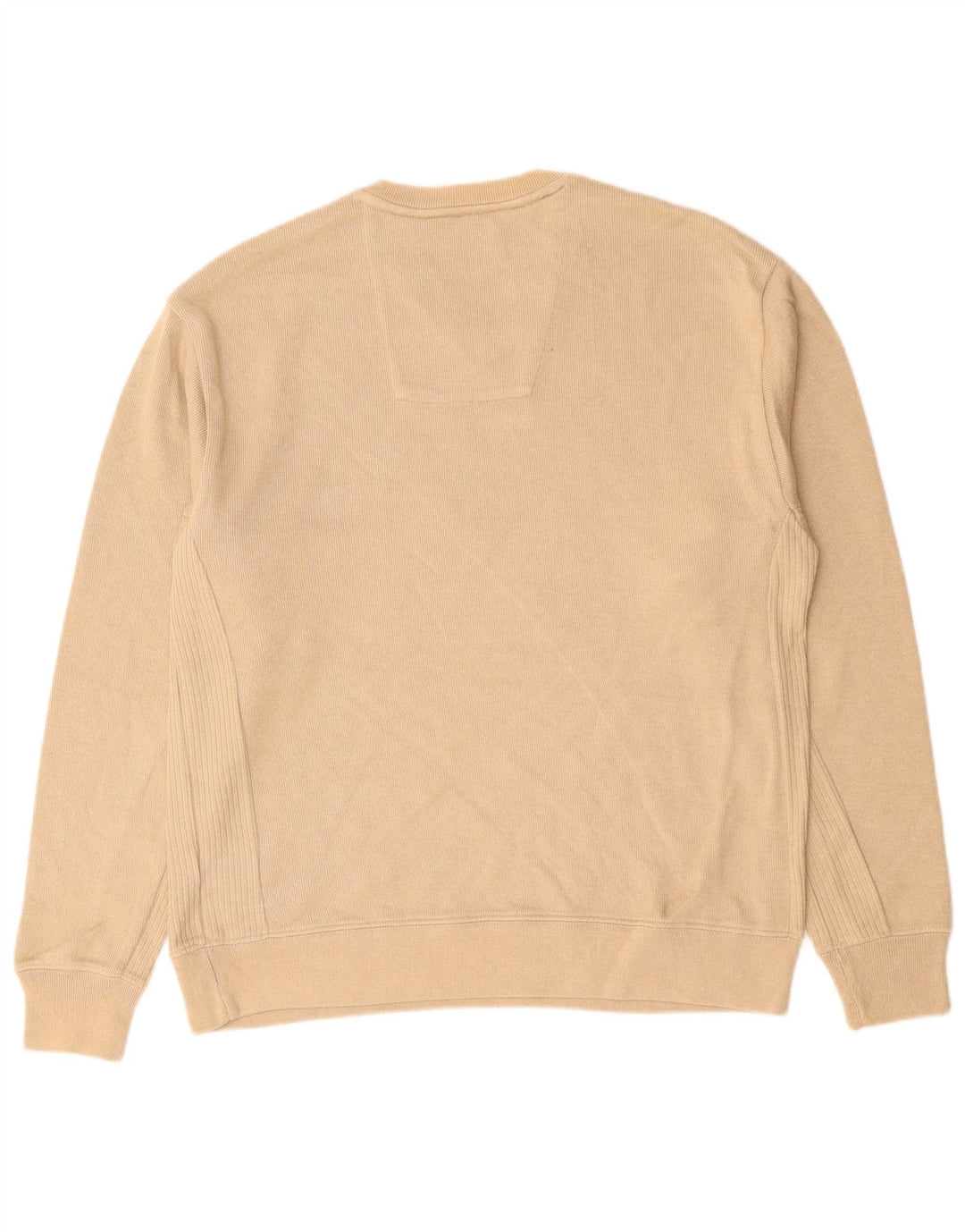 IZOD Herre V-hals sweater lille beige bomuld