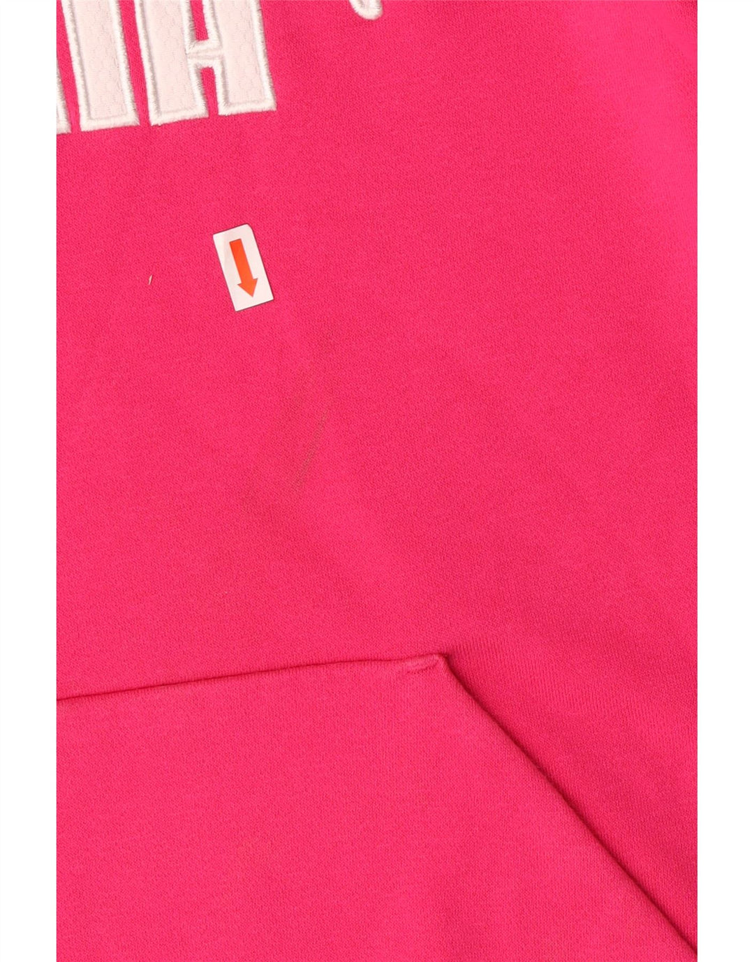 PUMA Grafisk hættetrøje til kvinder UK 10 Lille Pink Bomuld