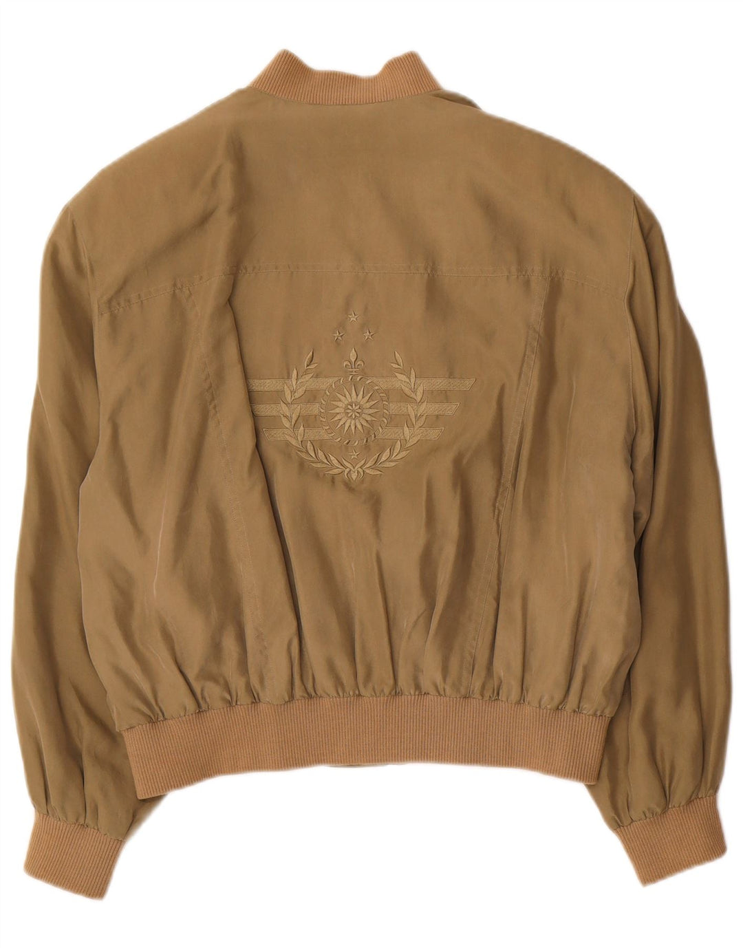 Gerry Weber Oversized bomberjakke til kvinder EU 38 Medium Khaki Silk