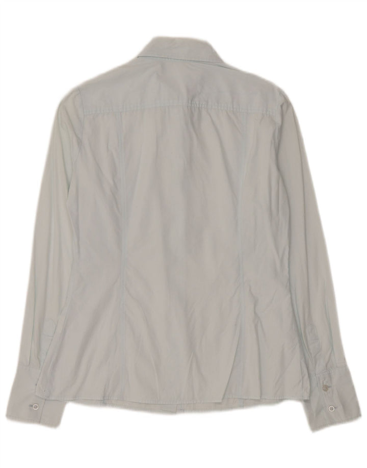 Benetton Dameskjorte UK 14 Medium Blue