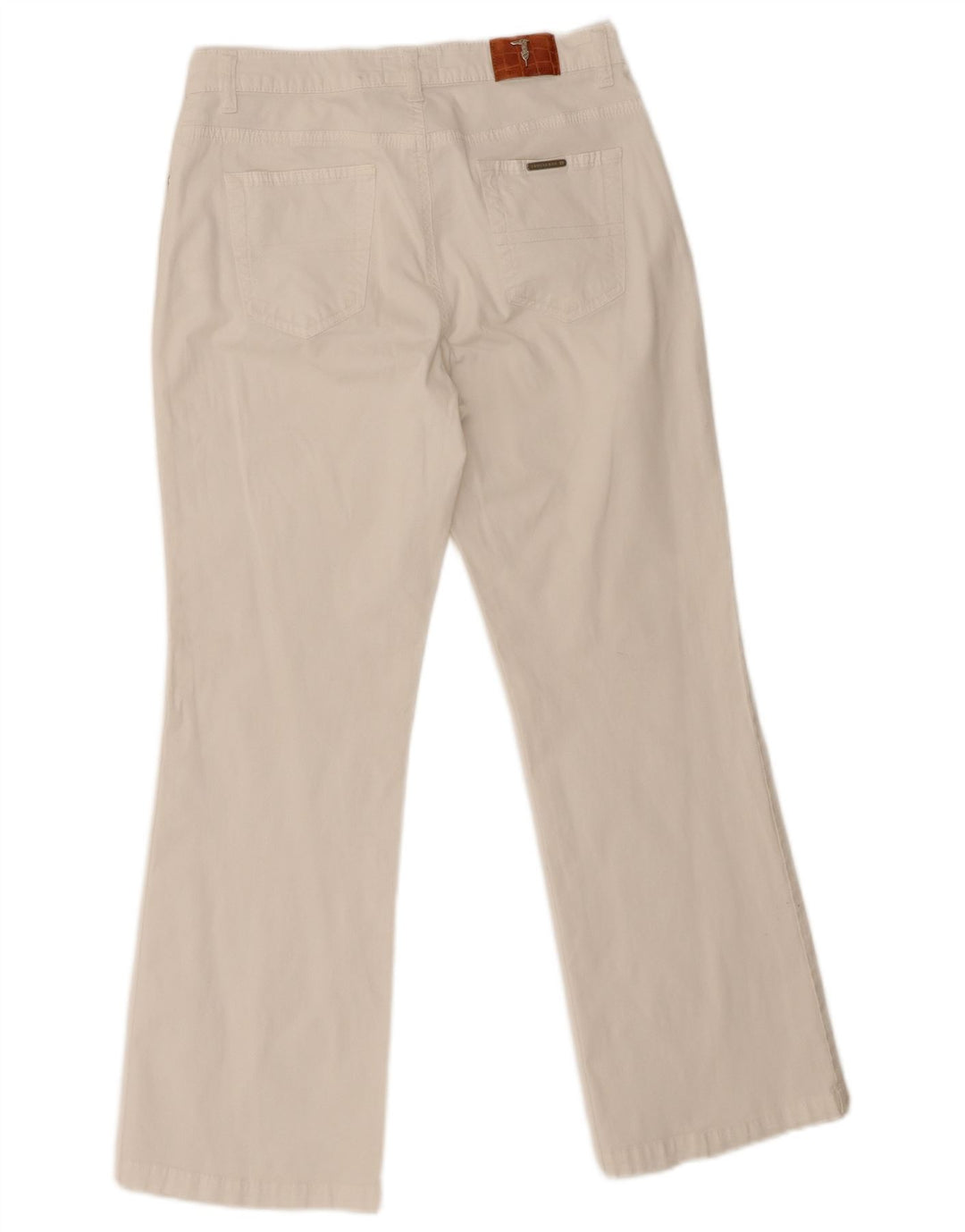 Trussardi Womens Cropped Jeans W28 L26 hvid bomuld