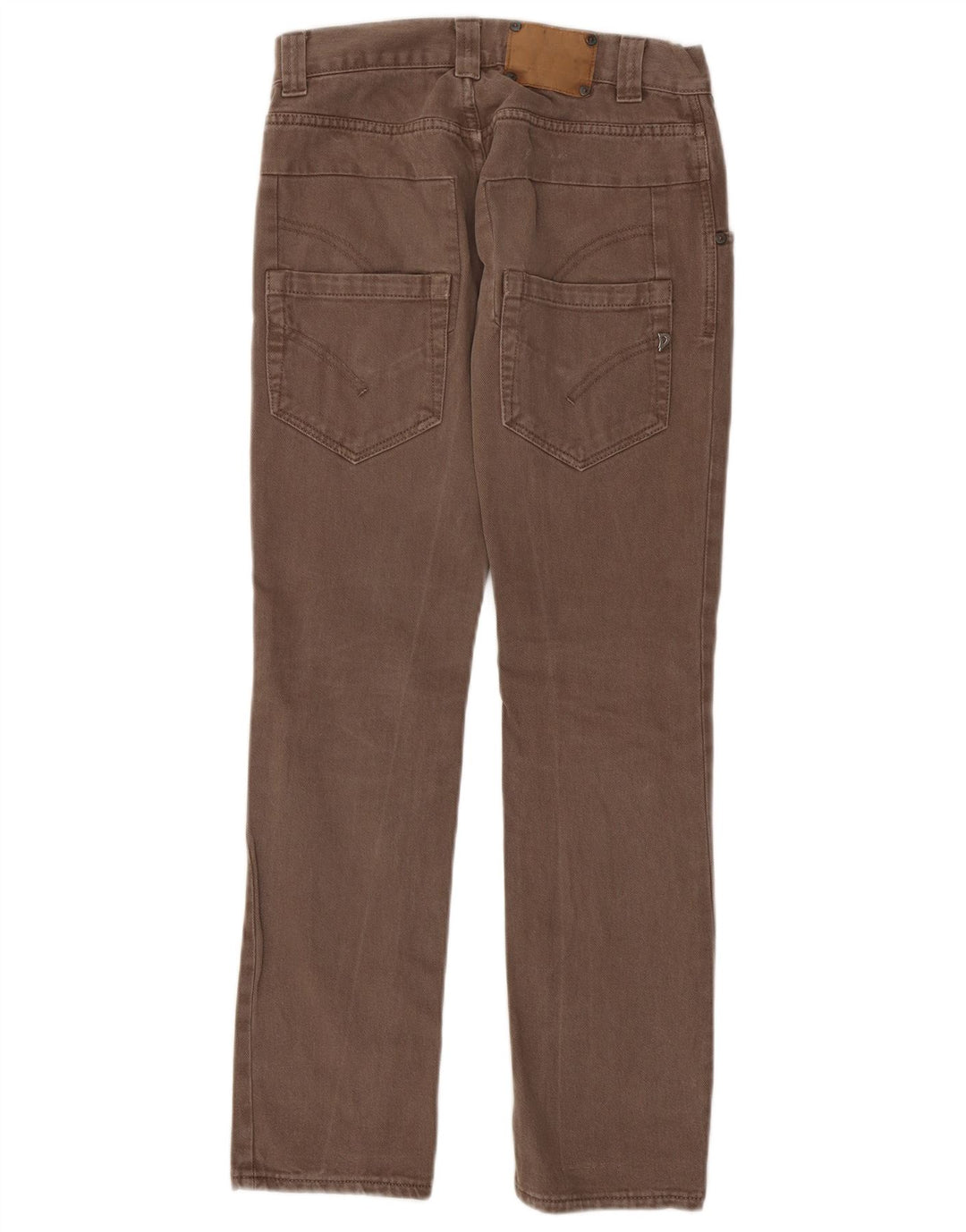 Dondup Dame Straight Jeans W28 L30 Beige