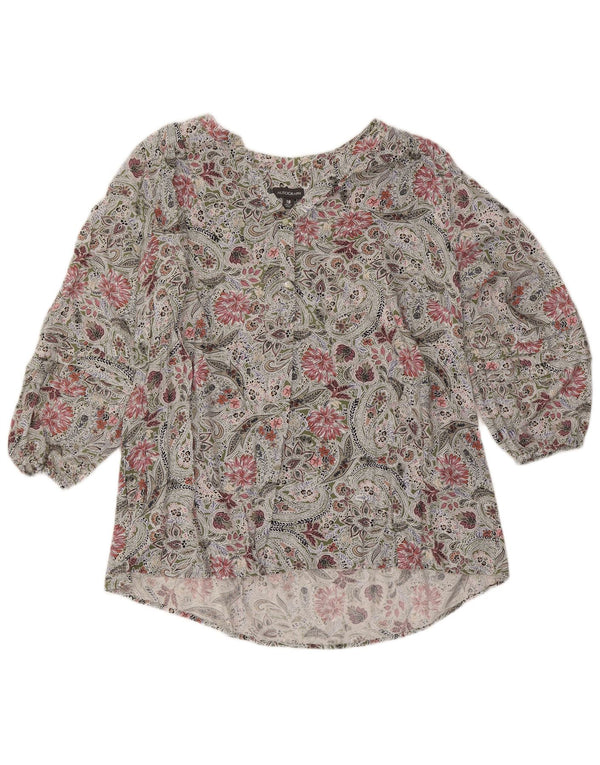 Marks & Spencer Womens Autograph 3/4-ærmet bluse Top UK 18 XL Grøn