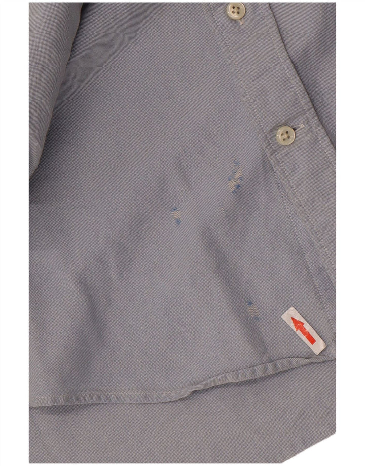 GANT Herre Fitted Shirt Medium Blue Bomuld