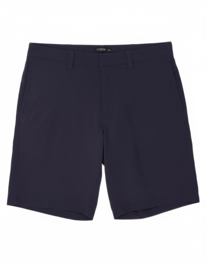 J. Crew Gramercy Chino-shorts til kvinder W34 Stor marineblå nylon