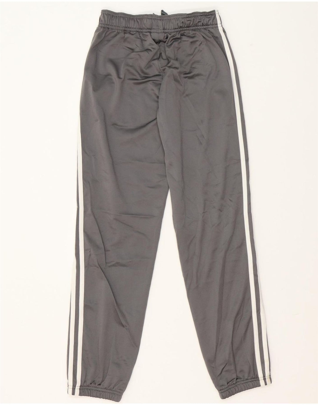 ADIDAS Boys Tracksuit Trousers Joggers 11-12 Years Grey Polyester Vintage Adidas and Second-Hand Adidas from Messina Hembry 