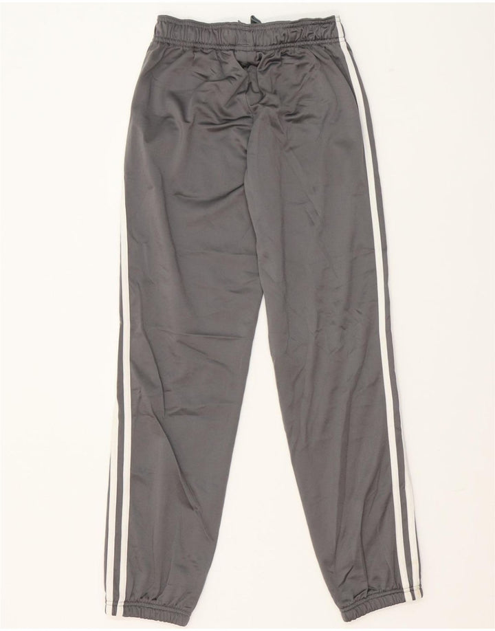 ADIDAS Boys Tracksuit Trousers Joggers 11-12 Years Grey Polyester Vintage Adidas and Second-Hand Adidas from Messina Hembry 