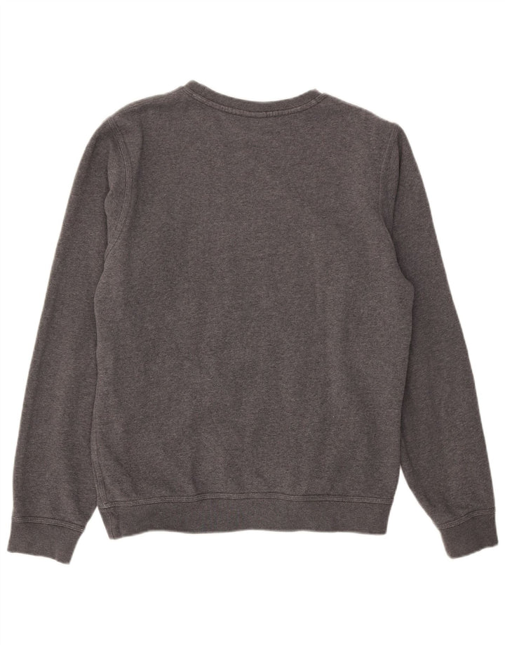 NIKE Mens Sweatshirt Jumper Small Grey Cotton
