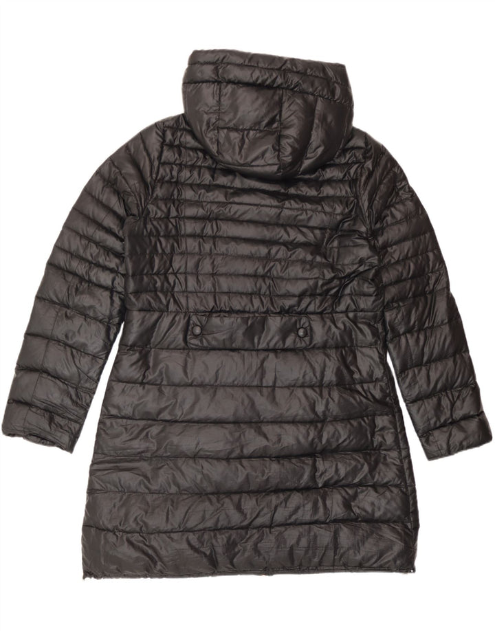 Marella Dame Hætte Polstret Frakke UK 16 Stor Sort Polyester