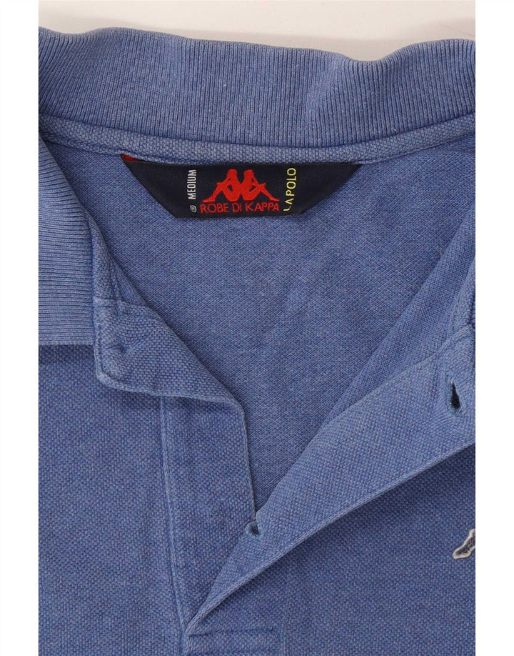 Kappa Polo skjorte til mænd Medium Blue Cotton