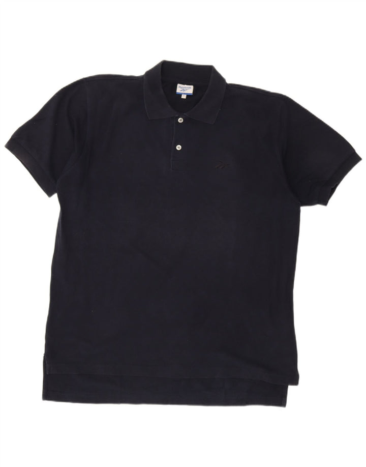 Reebok herre poloshirt Stor marineblå bomuld