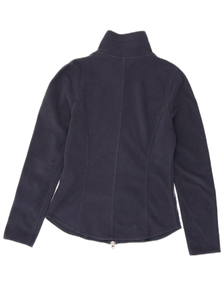 PUMA Fleecejakke til kvinder UK 10 Lille marineblå polyester