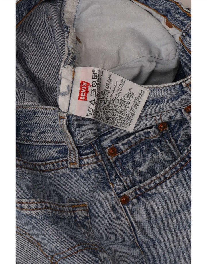 Levi's Straight Jeans til mænd W28 L34 blå bomuld